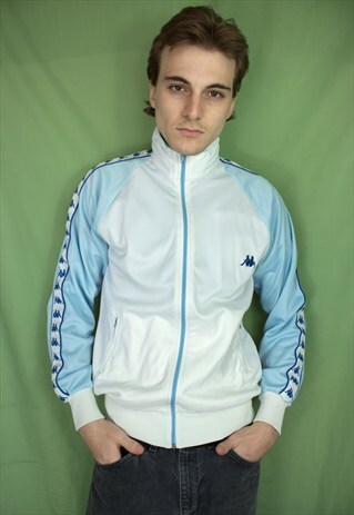 KAPPA BABY BLUE TRACK-TOP