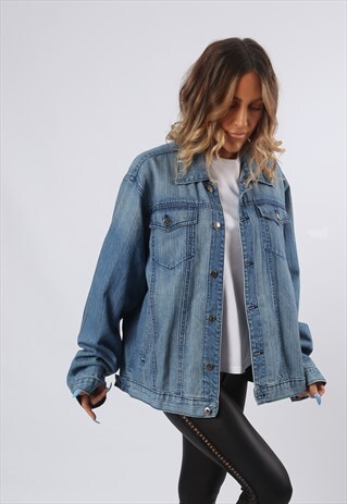 DENIM JACKET WATSON'S OVERSIZED FITTED UK 18 (62A)