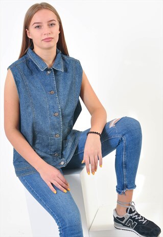 VINTAGE DENIM VEST