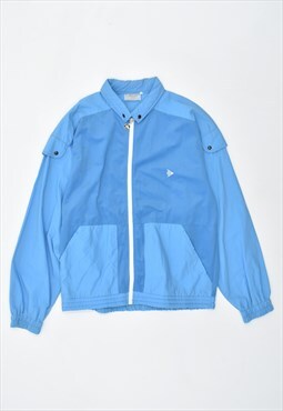 Vintage 90's Dunlop Tracksuit Top Jacket Blue