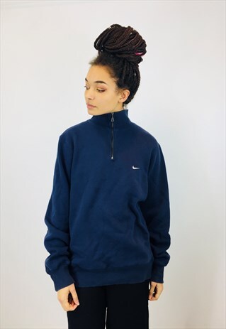 NIKE EMBROIDERED SWOOSH SWEATSHIRT