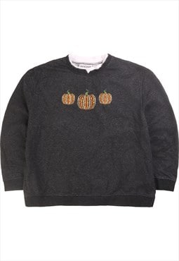 Vintage 90's Speculation Sweatshirt Pumpkin Crewneck