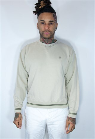 RALPH LAUREN EMBROIDED SWEATSHIRT