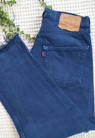 Vintage 90's 501 Blue Levi Jeans