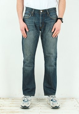 527 W32 L30 Slim Low Bootcut Jeans Denim Pants Trousers
