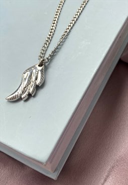Authentic Dior Wing Pendant - Reworked Necklace