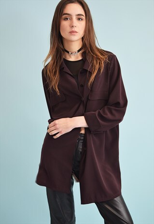 90'S RETRO GRUNGE OVERSIZED MOMS SHIRT TOP