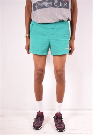 SERGIO TACCHINI MENS VINTAGE SHORTS MEDIUM GREEN 90S