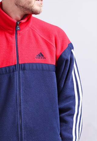 adidas zip up fleece