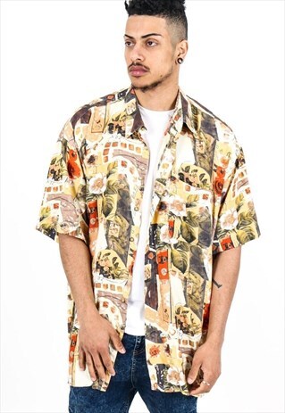 VINTAGE PATTERNED SHIRT S395