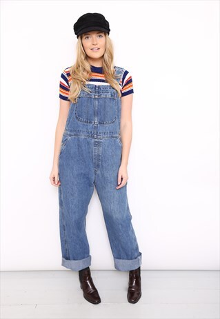 VINTAGE 90S LEE DENIM DUNGAREES