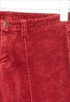 TWIK CORD PANT BOOT CUT FIT RED