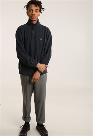 VINTAGE NAUTICA COMPETITION EMBROIDERED 1/4 ZIP SWEATSHIRT