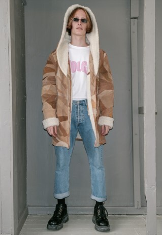 VINTAGE SUEDE FUR JACKET