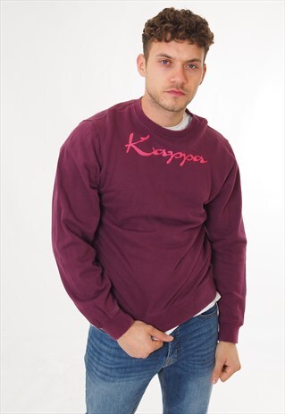VINTAGE KAPPA SWEATSHIRT RED