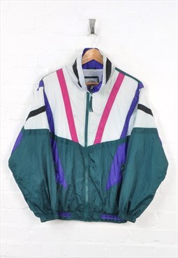 Vintage Shell Jacket Green Small