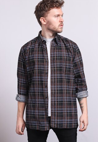 VINTAGE CORDUROY CORD SHIRT