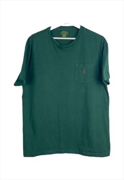 Vintage Ralph Lauren T-Shirt in Green M