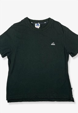 Vintage adidas 00's logo t-shirt black large BV13597