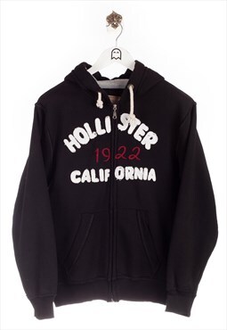 Vintage Hollister California  Sweat Jacket Logo Black