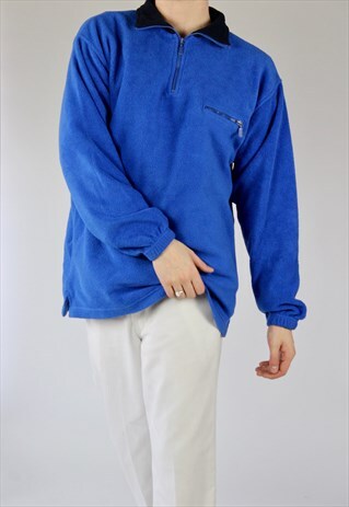 VINTAGE QUARTER ZIP FLEECE