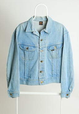 Vintage Lee Jeans Denim Jacket Blue