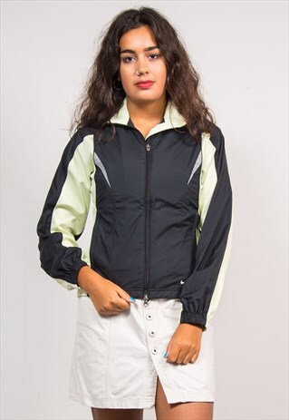 90'S VINTAGE BLACK NIKE TRACKSUIT SPORTS JACKET