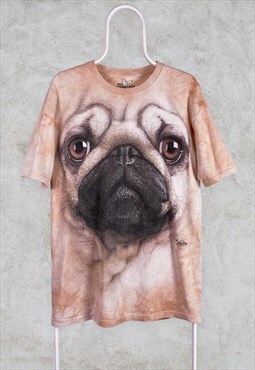 Vintage The Mountain Tie Dye T-Shirt Pug Medium