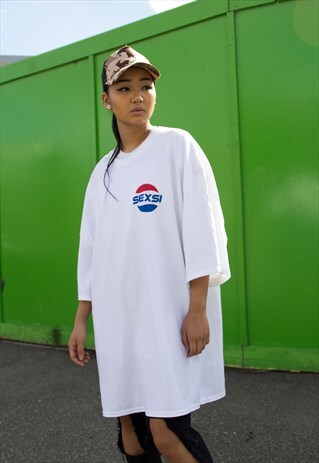 NEW IN - SEXSI COLA WHITE TEE