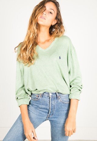 VINTAGE 80S POLO RALPH LAUREN JUMPER / R4123C502