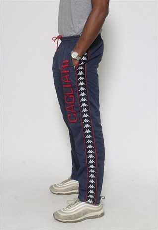VINTAGE KAPPA CAGLIARI TRACKSUIT BOTTOMS