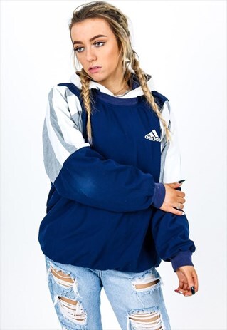 VINTAGE ADIDAS HOODIE J544