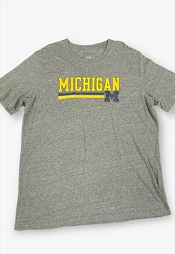Vintage CHAMPION Michigan T-Shirt Grey 2XL BV17753