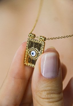 Greek Eye Necklace
