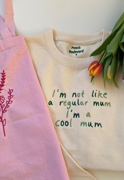 Mother's Day Cool Mum Sweatshirt - Cake Batter