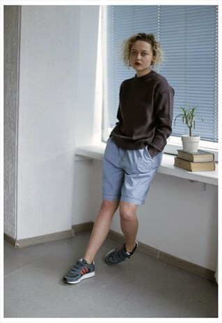 VINTAGE 90'S DARK GREY KNITTED JUMPER