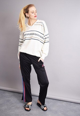 90'S RETRO ADIDAS SPORTS TRACKSUIT BOTTOM TROUSERS