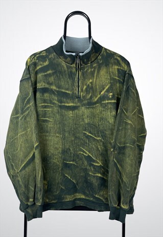 VINTAGE FILA TIE DYE SWEATSHIRT 1/4 ZIP SMALL