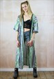 LONG KIMONO IN TINY SEQUINS