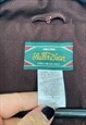 VINTAGE BROWN STALLS & DEAN GILET JACKET WORKWEAR 4XL