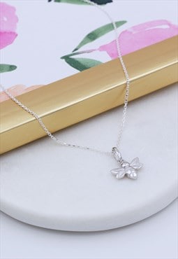 Sterling Silver Bumble Bee Necklace