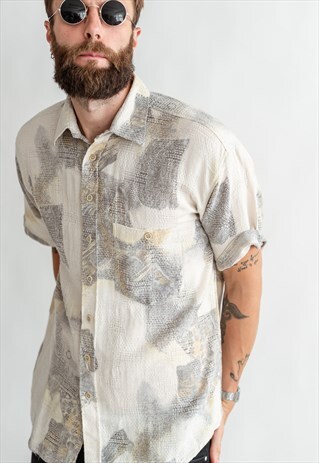 VINTAGE 70S BOHO FUNKY SHIRT