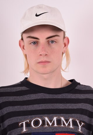 NIKE MENS VINTAGE CAP ONE SIZE WHITE 90S