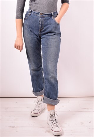 LEVI'S 550 WOMENS VINTAGE JEANS W32 L31 BLUE 90S