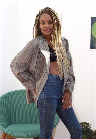 80S OVERZISED SUMMER BLAZER