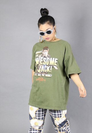 VINTAGE GRAPHIC PRINT T-SHIRT TEE