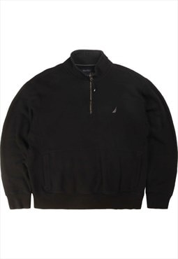 Vintage 90's Nautica Sweatshirt Quarter Zip Heavyweight