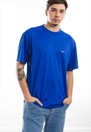VINTAGE NIKE LOGO T-SHIRT 90S L 6.1
