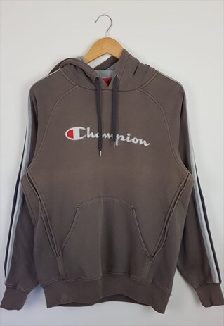 VINTAGE CHAMPION HOODIE BROWN