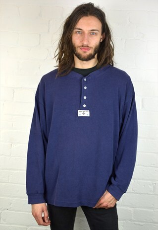 VINTAGE 90'S BUTTON UP LONG-SLEEVED TOP